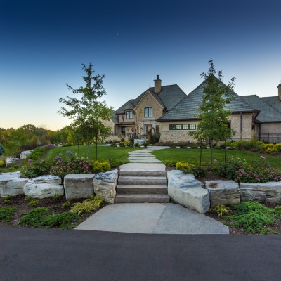 natural stone walkways