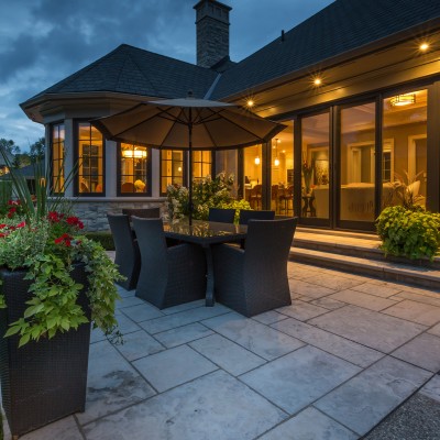 natural stone walkways