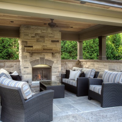 outdoor fireplaces