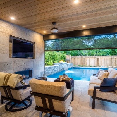 pool houses and cabanas