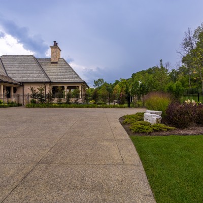 burlington landscape modern chateau