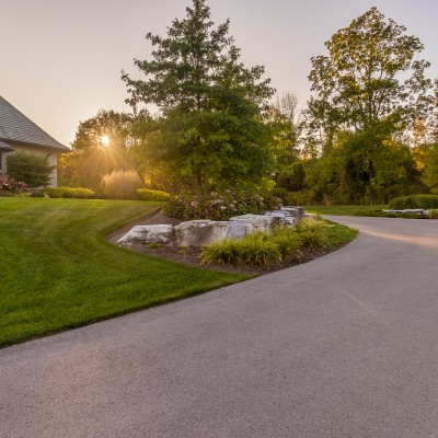 burlington landscape modern chateau