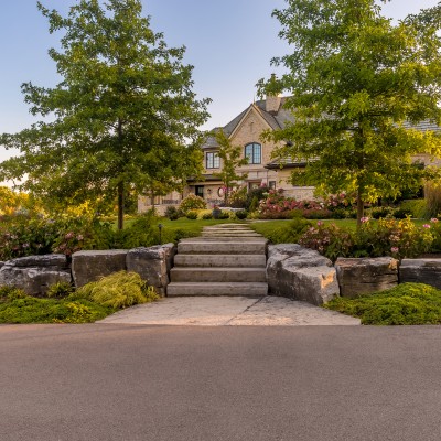 burlington landscape modern chateau