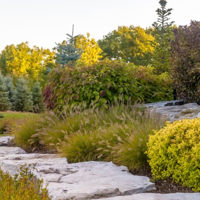 burlington landscape modern chateau