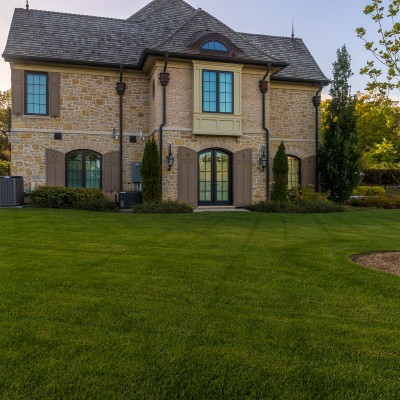 burlington landscape modern chateau