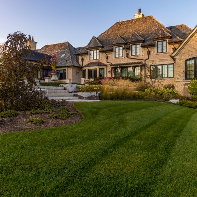 burlington landscape modern chateau